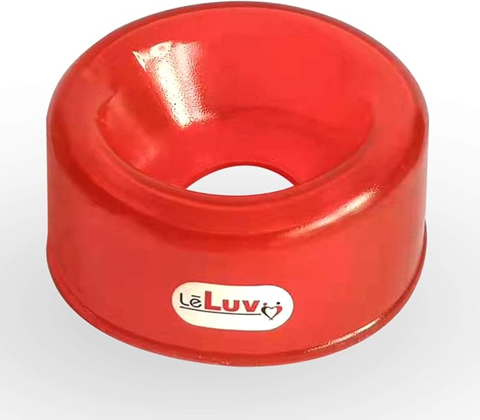 LeLuv Soft Red Replacement TPR Sleeve for Penis Pump Cylinders